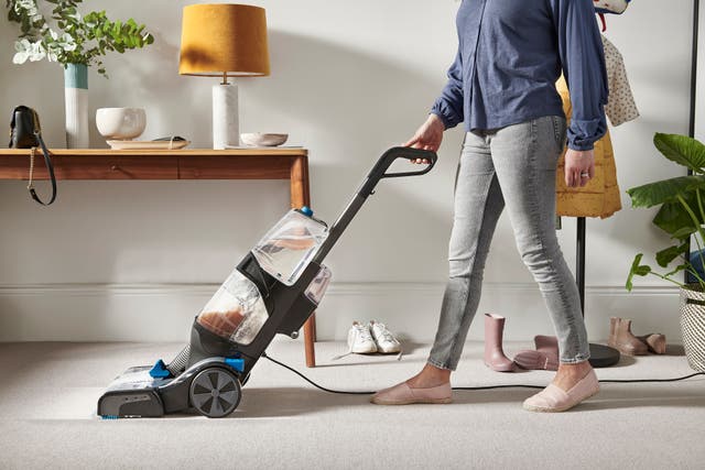 Vacuuming reduces bacteria on carpets by 67% on average. (VAX/PA)