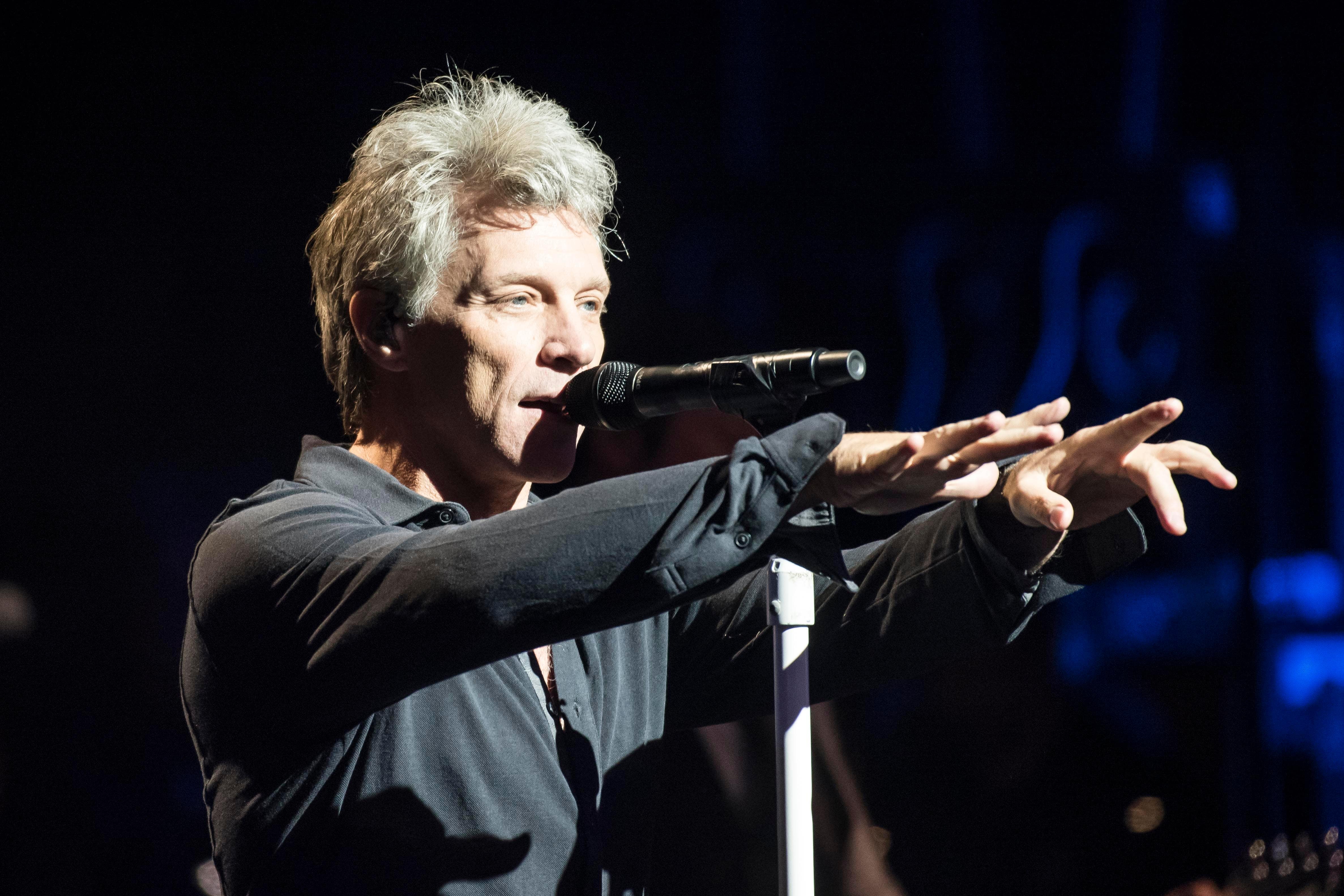 Jon Bon Jovi is set to mark the 40th anniversary of his band Bon Jovi (PA)
