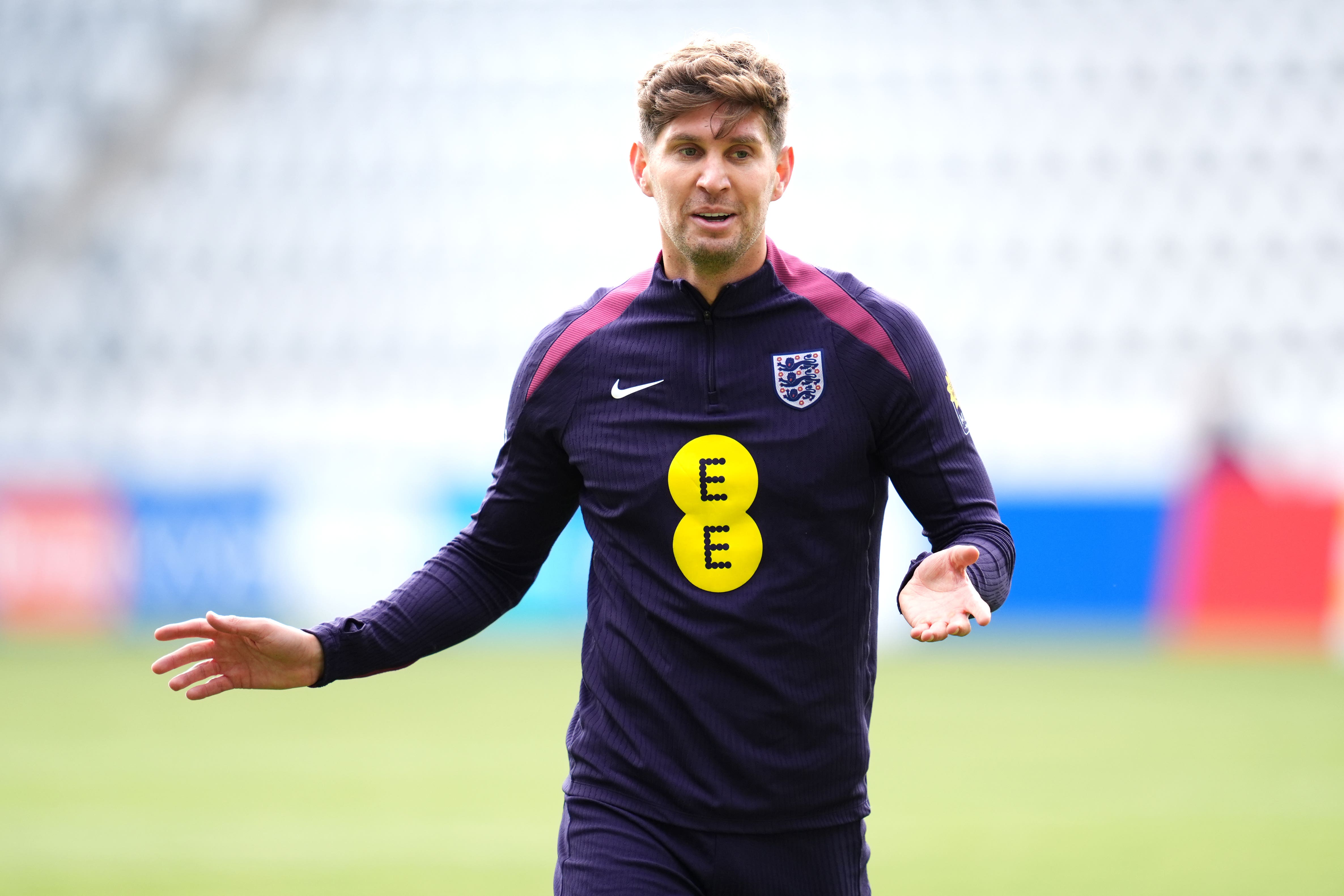 John Stones went off with an injury in Friday’s friendly against Iceland (Adam Davy/PA)