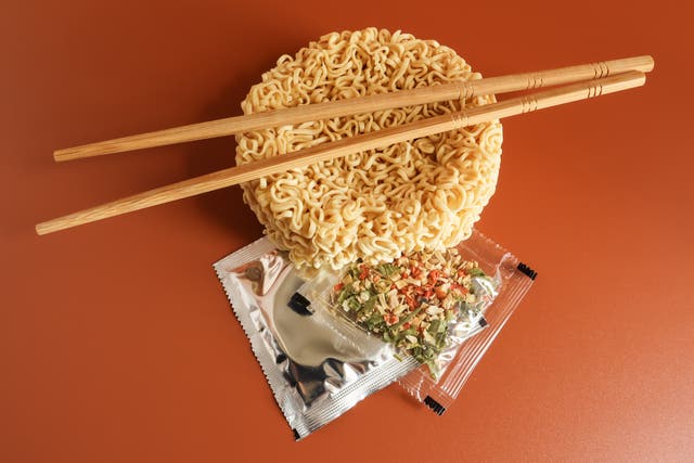 <p>Instant ramen noodles</p>