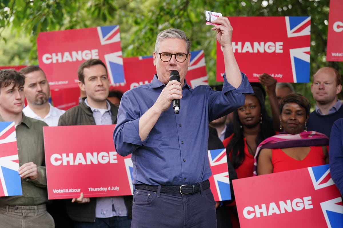 Watch live Keir Starmer launches Labour Party’s general election