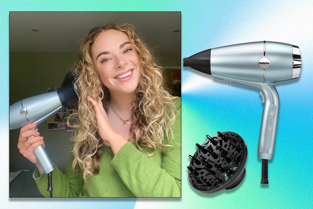 I use the tool to dry my hair to curly perfection without causing too much damage
