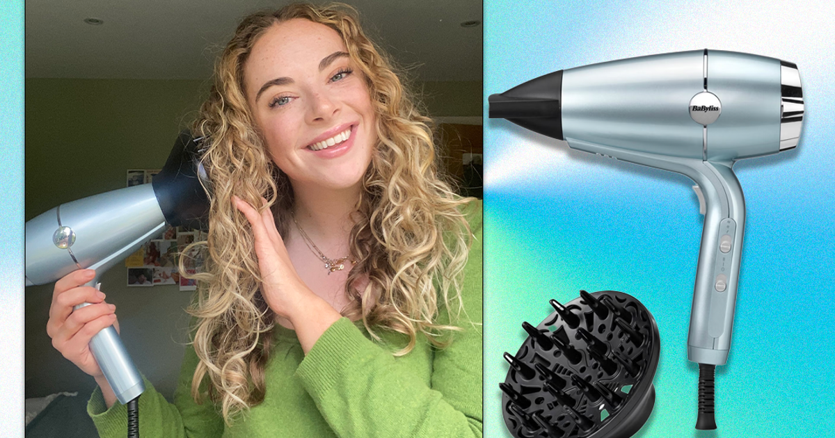 Babyliss diffuser hair dryer hot sale