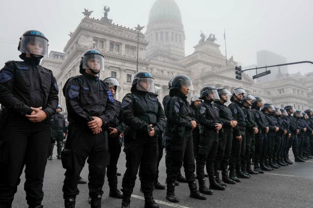 ARGENTINA-CONGRESO REFORMAS