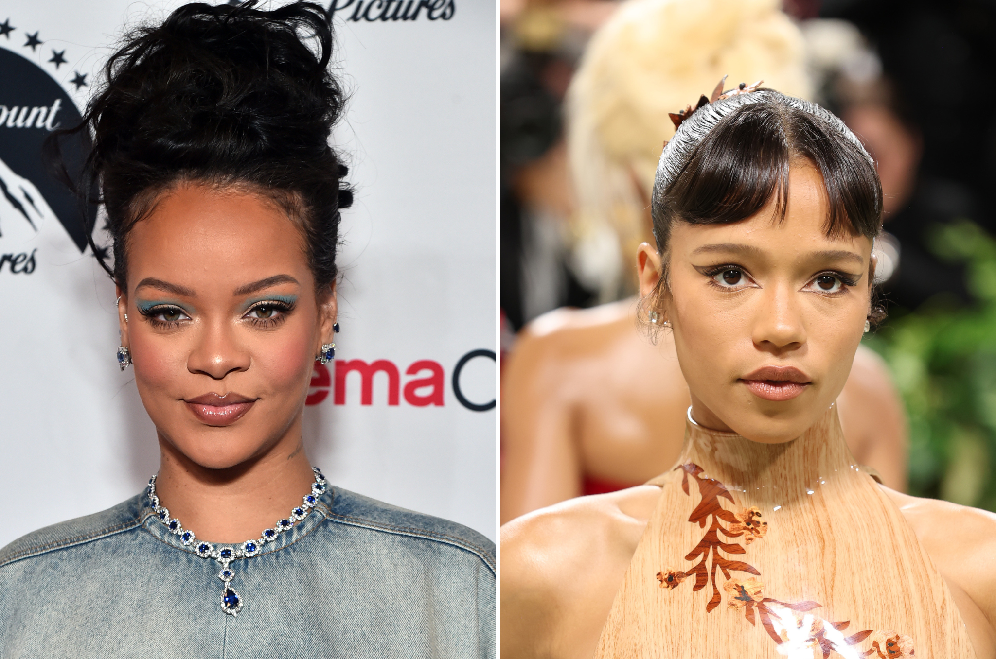 'Simplesmente linda, ela é deslumbrante', Rihanna falou sobre Taylor Russell