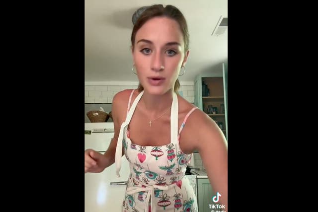 <p>Lilly Gaddis dropped the n-word in a TikTok video but she has refused to walk back her comments</p>
