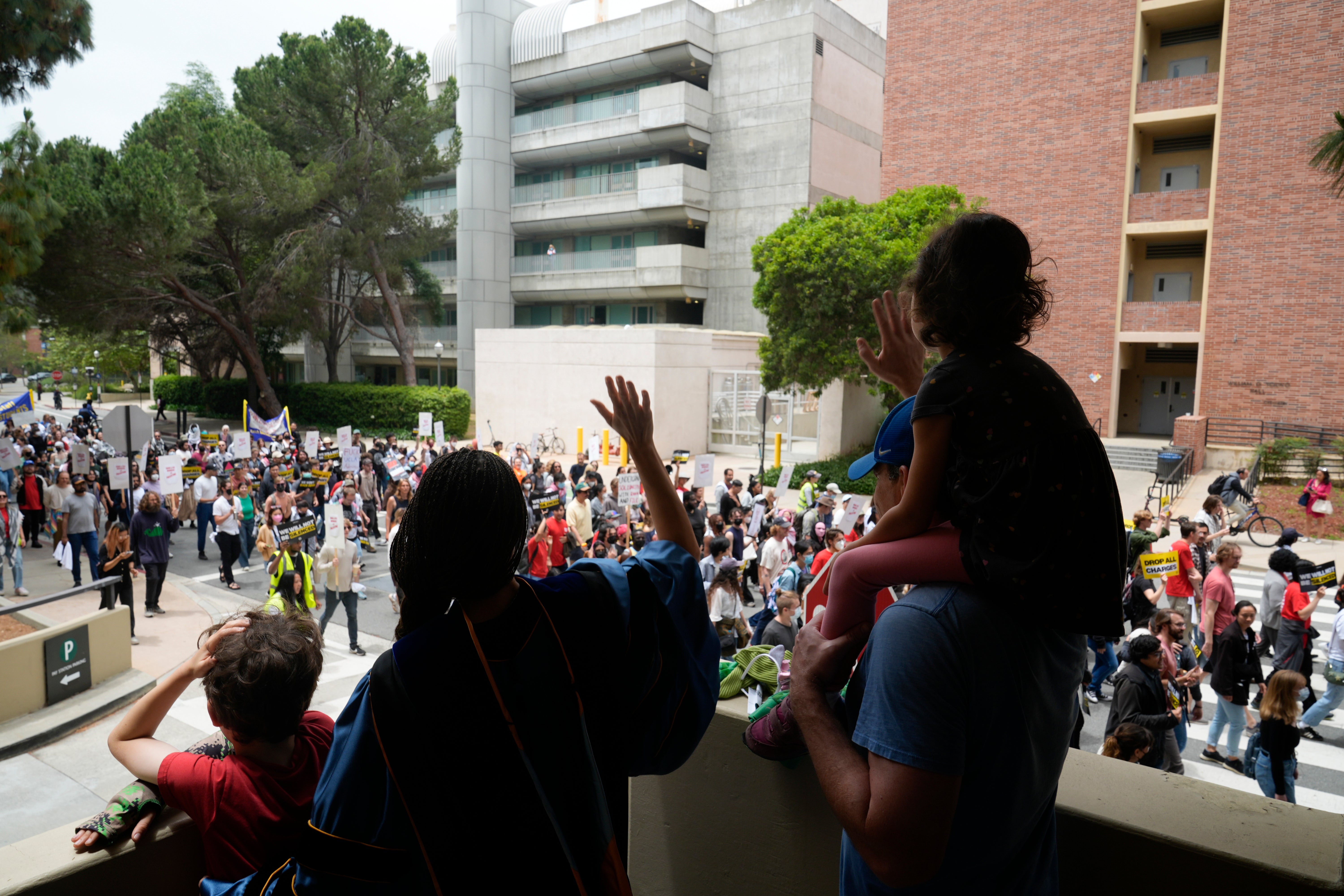 Campus Protests UCLA Chancellor