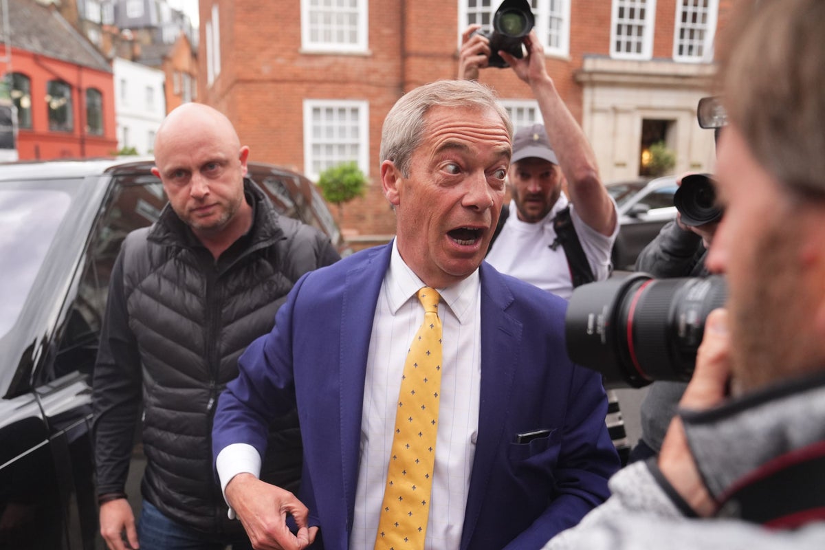 Farage ‘concentrating on the campaign’ despite attending Trump fundraiser