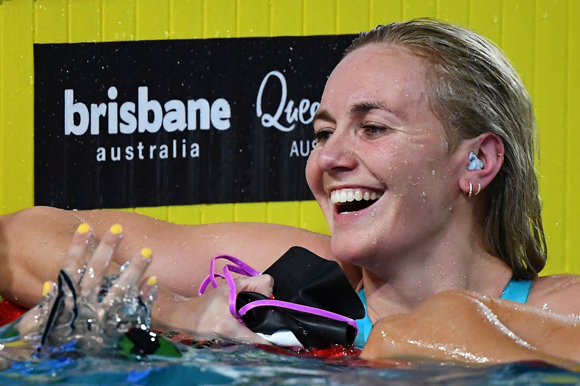 Ariarne Titmus tar imot Katie Ledecky på 400 meter fri for kvinner