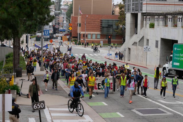 EEUU-UNIVERSIDADES-PROTESTAS