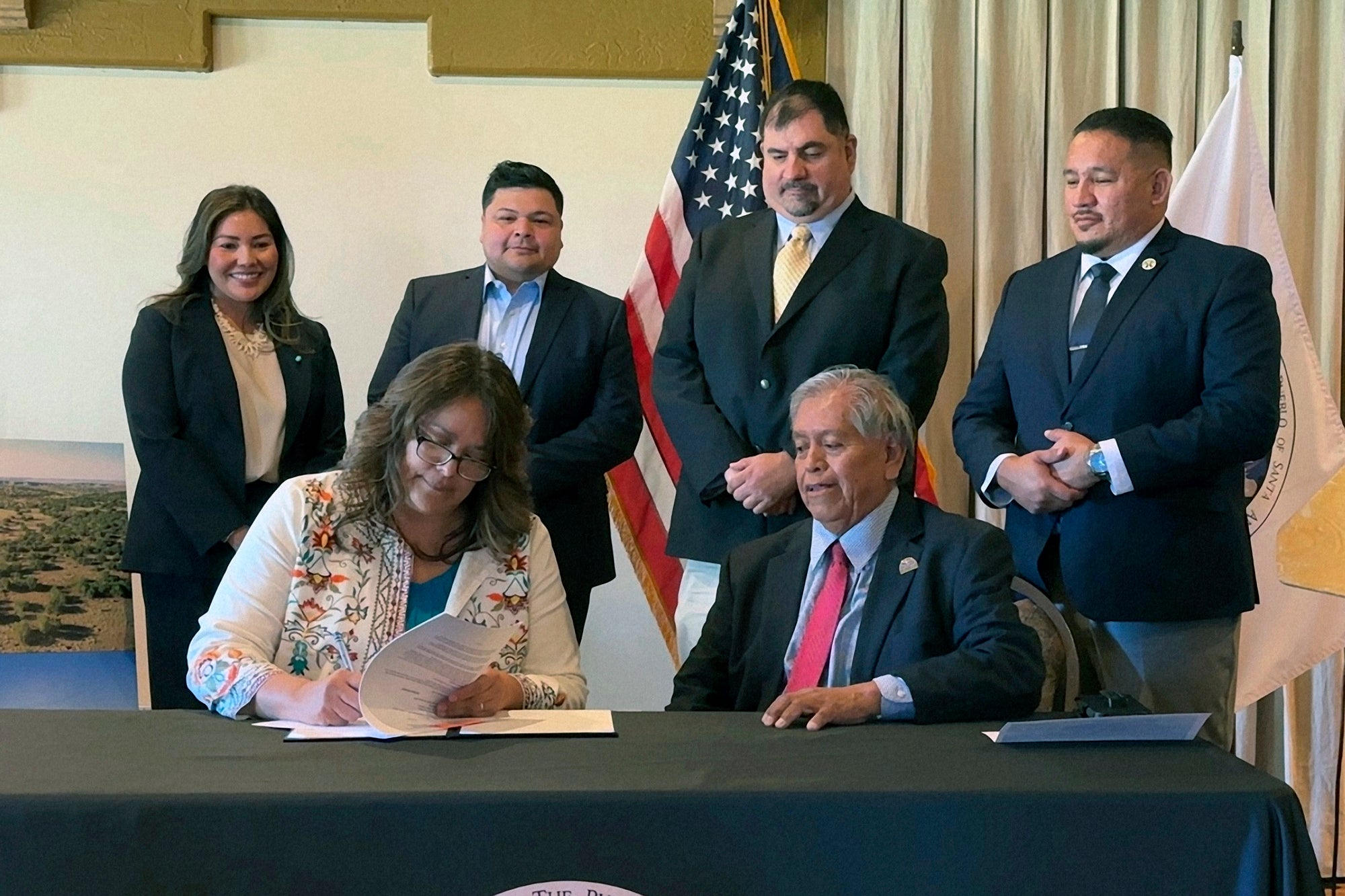 Ancestral Land New Mexico Pueblo