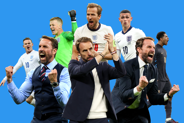 <p>Gareth Southgate has enjoyed great success with England – but a trophy still eludes him</p>