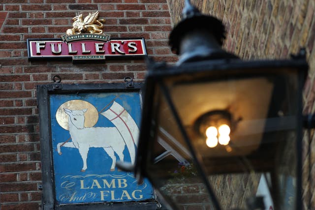A Fuller’s pub in central London (Yui Mok/PA)