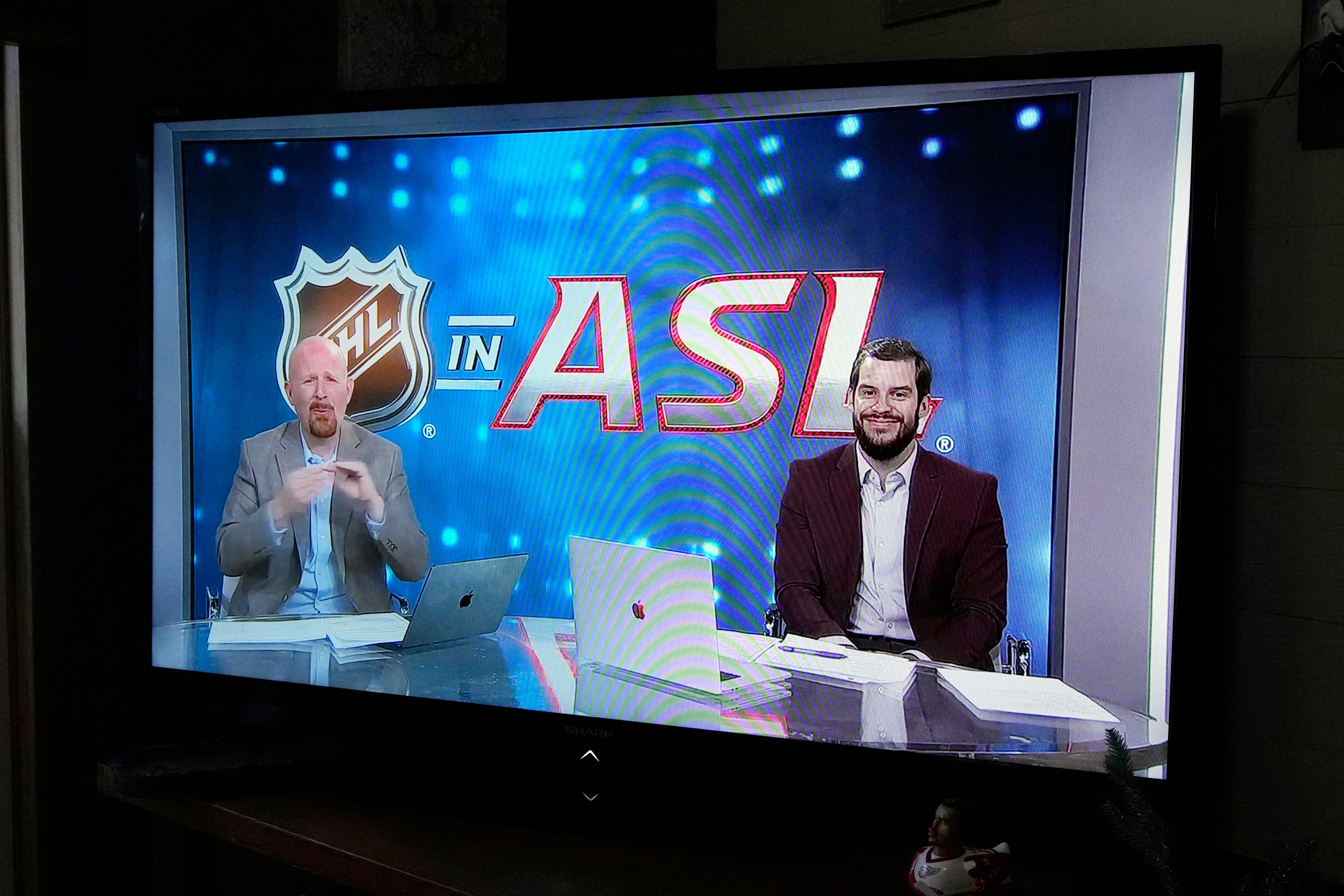 Stanley Cup Deaf Broadcasts Hockey