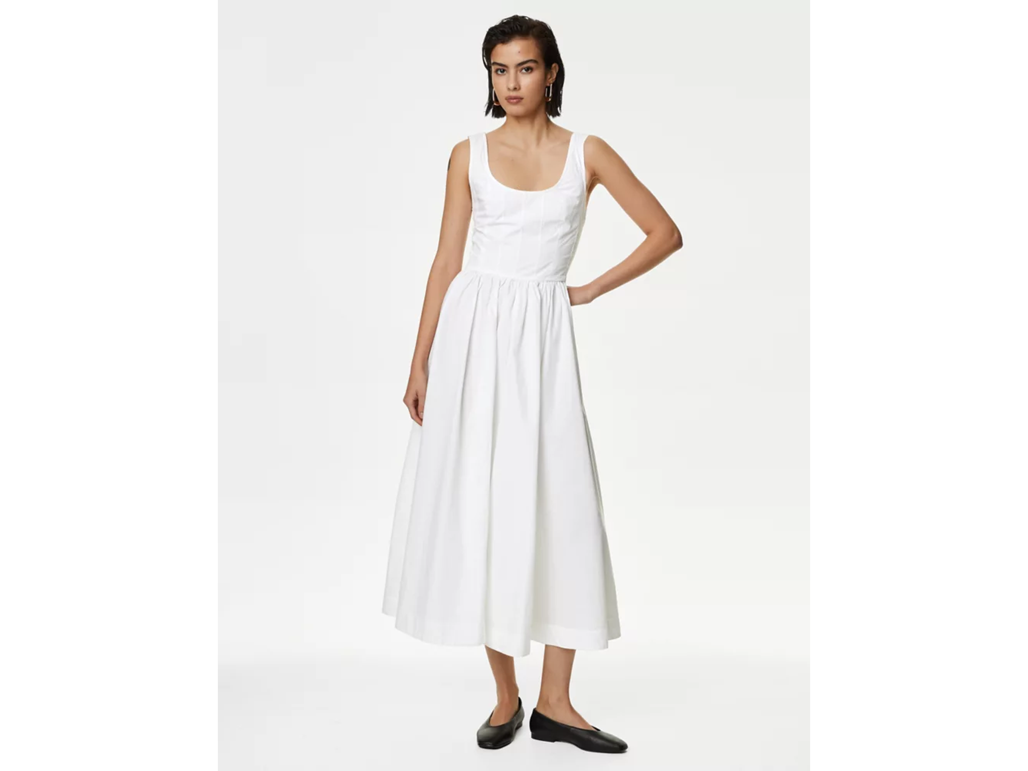 M S has restocked the perfect white dress for summer 2024 The Independent