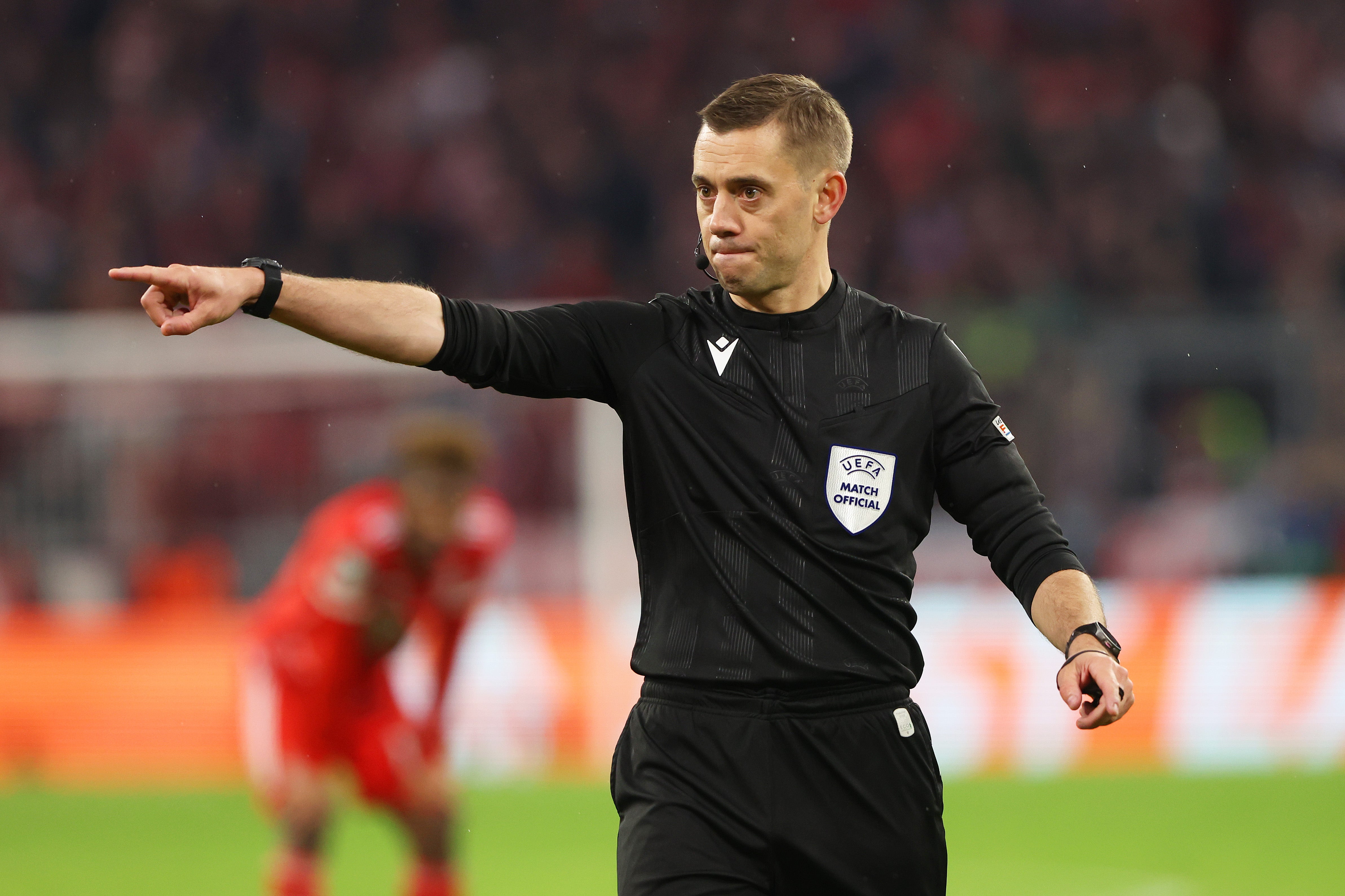 Clement Turpin will be the referee for England vs Slovenia
