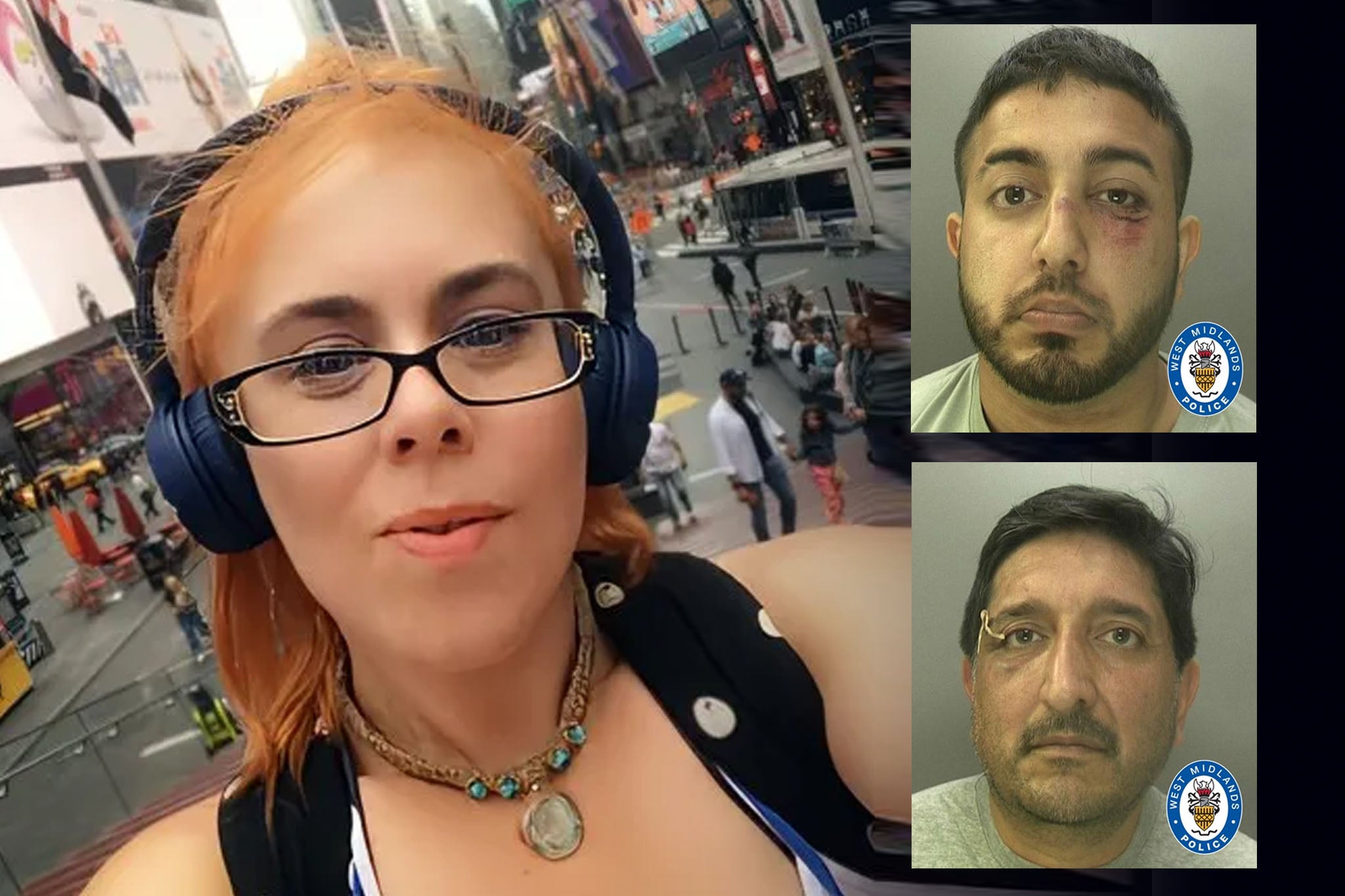 Aimee Betro was allegedly recruited by Mohammed Nazir, 30 (top) and his father Mohammed Aslam, 56
