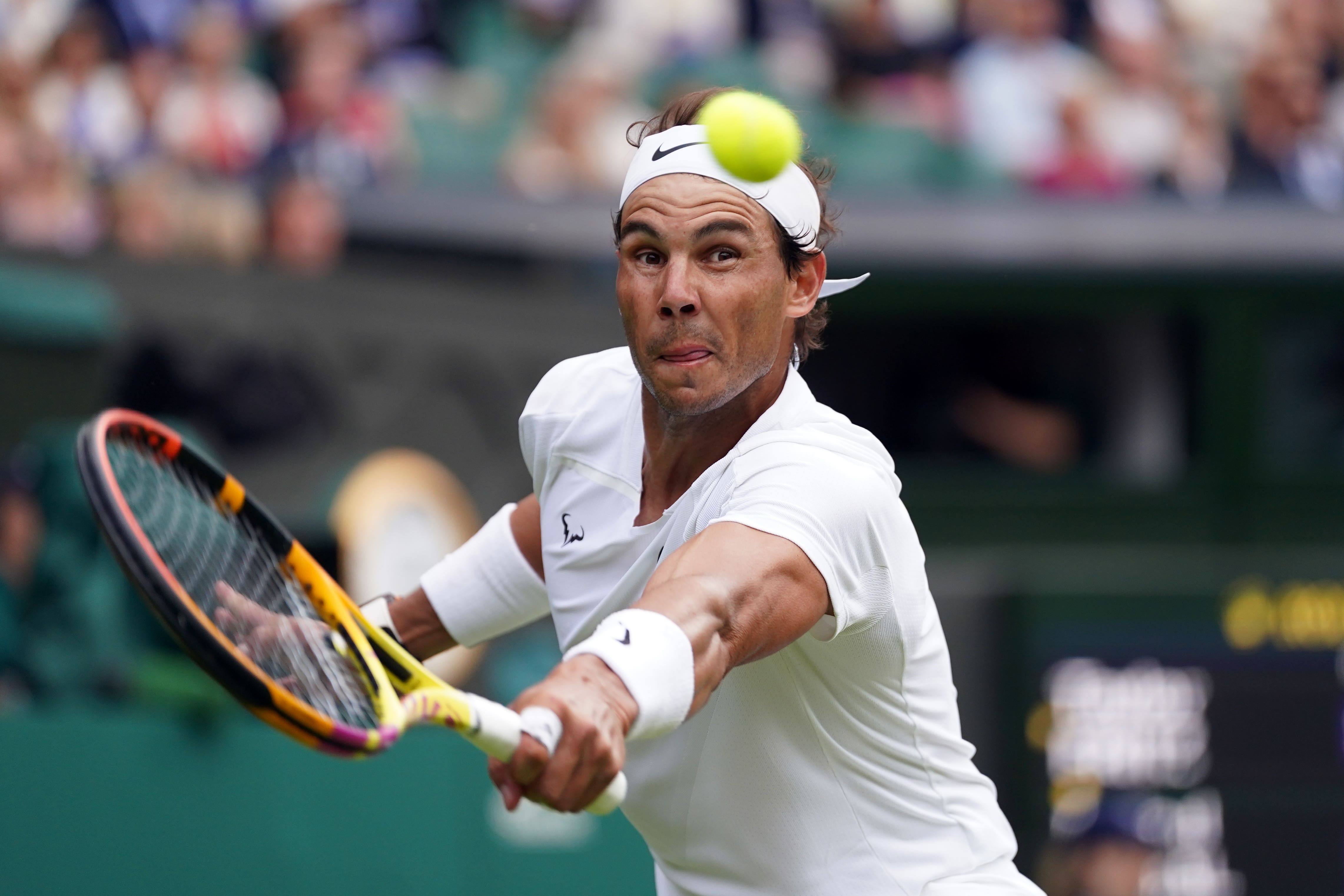 Rafael Nadal confirmed he will miss Wimbledon (Adam Davy/PA)