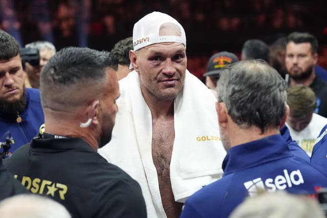 <p>Tyson Fury will face Oleksandr Usyk in a rematch in December </p>