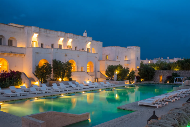 <p>Borgo Egnazia has four different swimming pools should the G7 leaders have time for a dip </p>