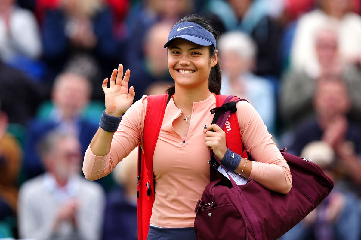 Emma Raducanu credits improved serve for reaching Rothesay Open quarter-finals
