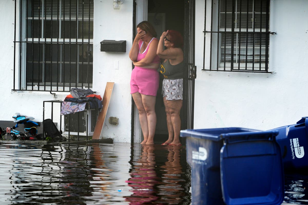 Florida prepares for next round of rainfall after tropical storms swamped southern part of the state