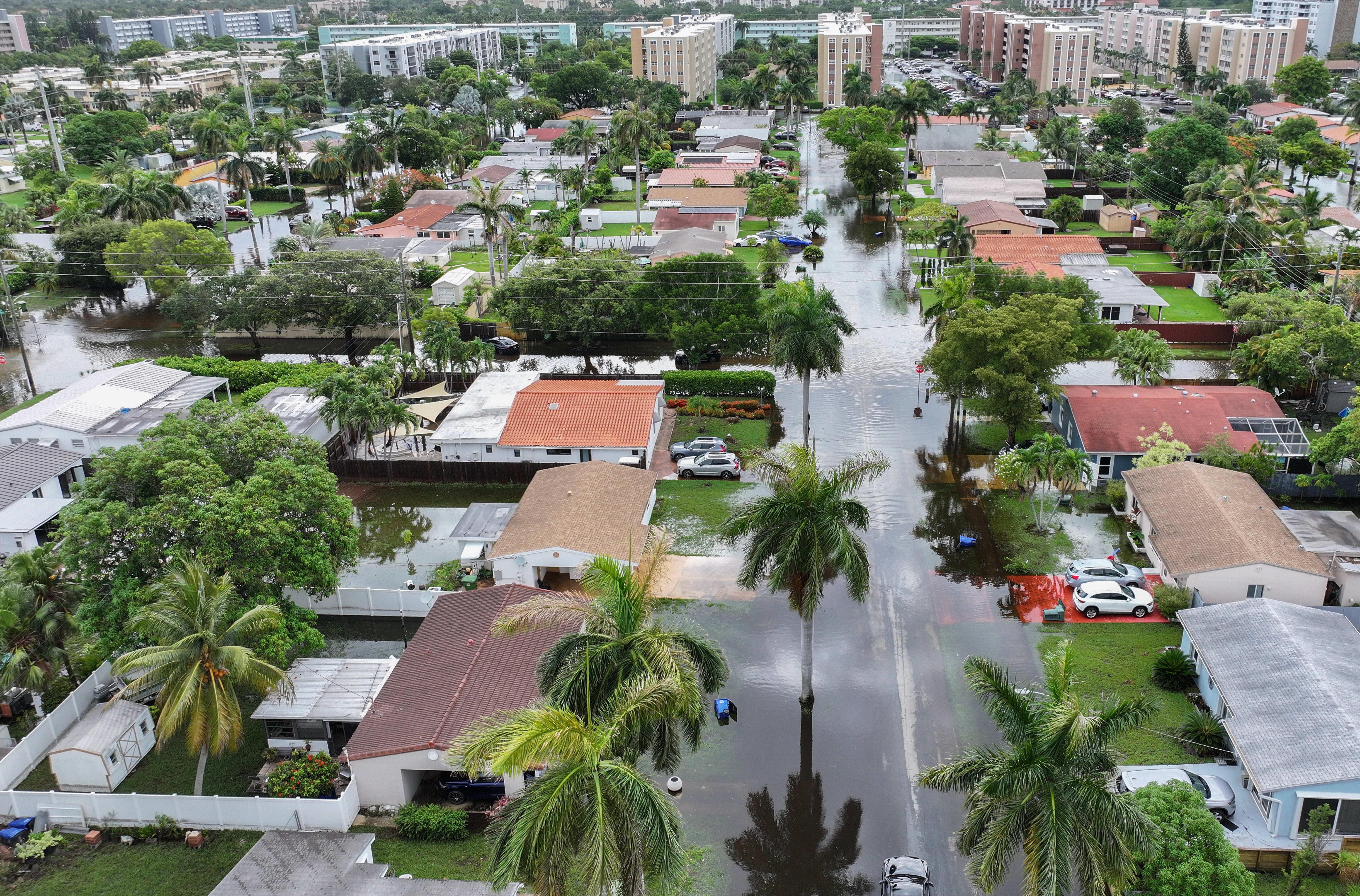 Up to 25 inches of rain has fallen in some parts of the state