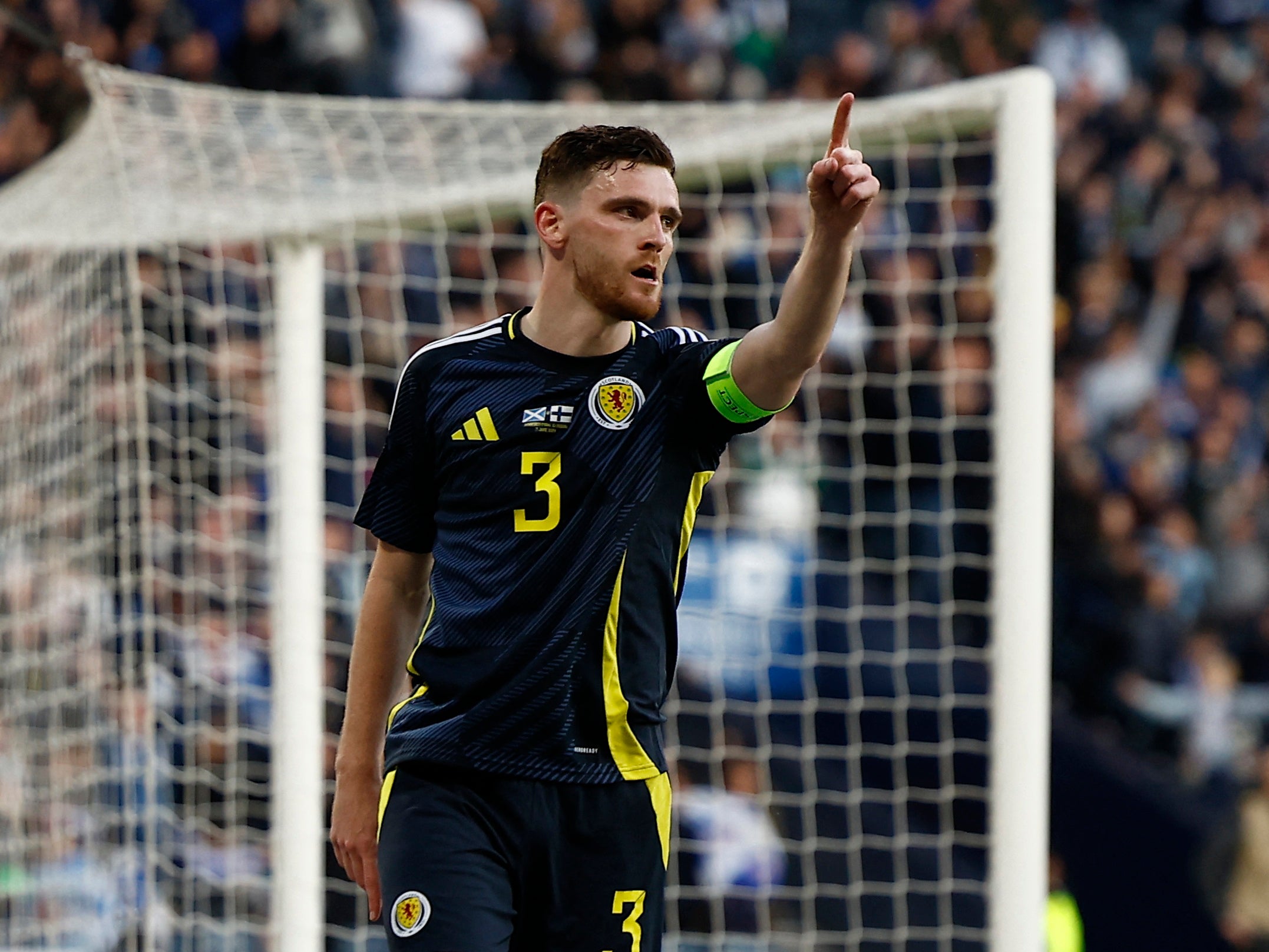<p>Andy Roberston leads Scotland into Euro 2024 and the game of their lives against Germany </p>