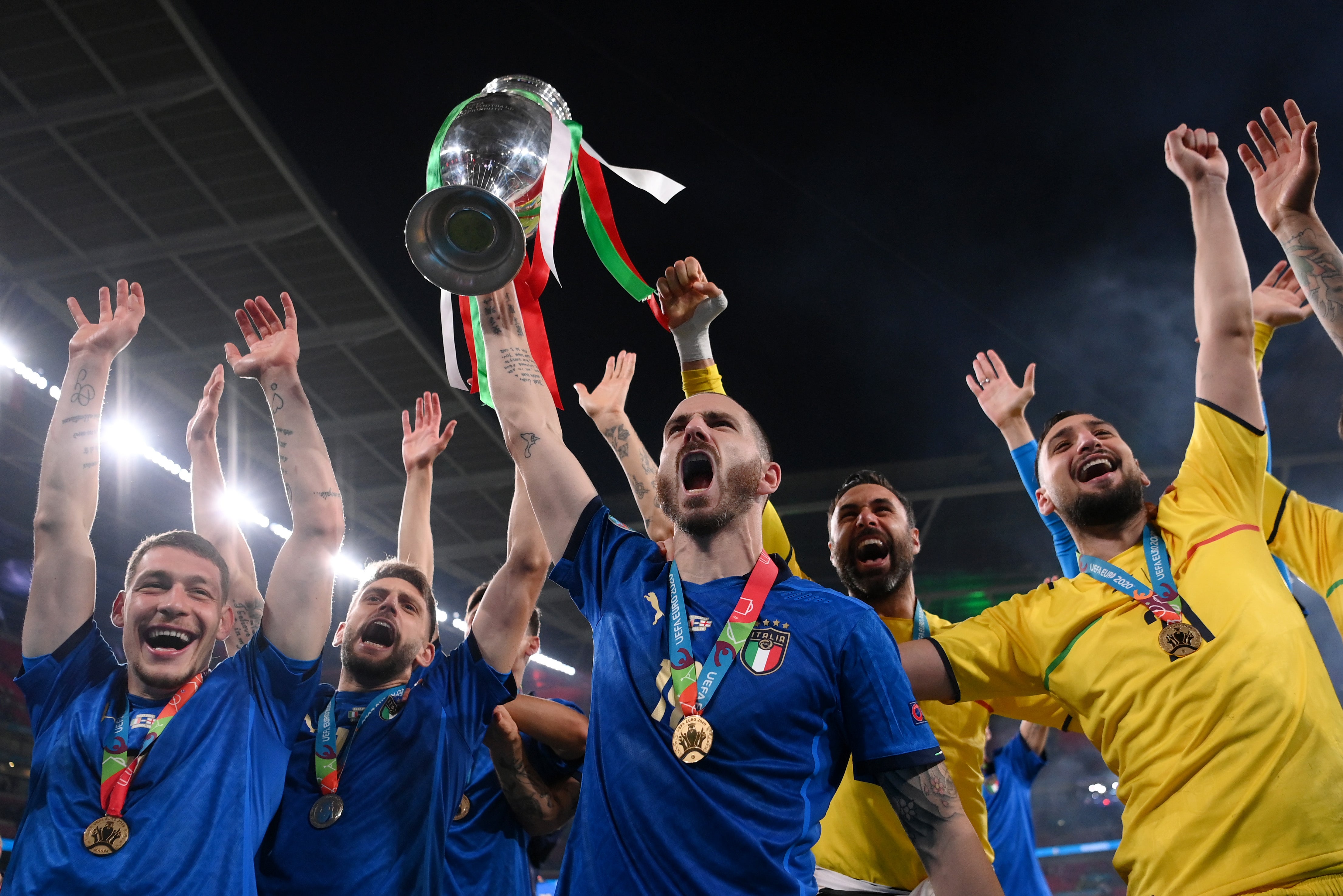 Italy won Euro 2020 amid Covid restrictions in Europe