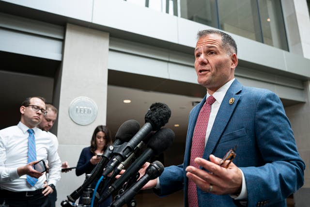 <p>WASHINGTON, DC - JUNE 11:  U.S. Rep. Marc Molinaro (R-NY) faces a tough race but is nonetheless standing by Donald Trump. (Photo by Al Drago/Getty Images)</p>