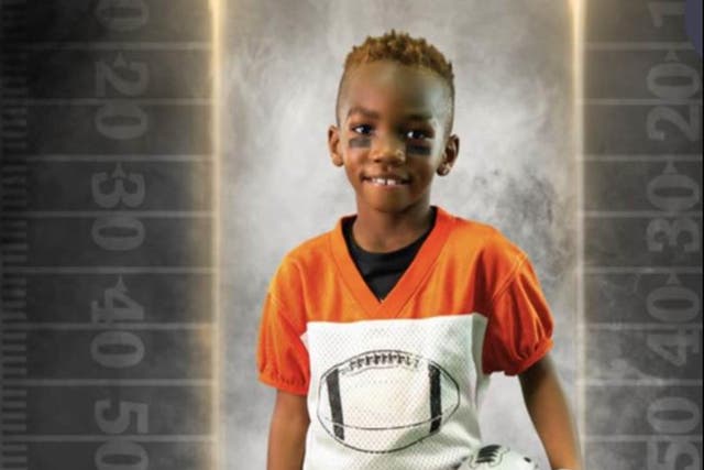 <p>Amir Harden, 8, of Burnsville, Minnesota, was shot and killed while trying to protect his mother from his abusive father on June 5, 2024</p>