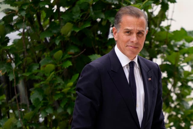 <p>Hunter Biden, 54, was convicted last week on three felony counts related to accusations that he lied about his drug use on an application to purchase a firearm </p>