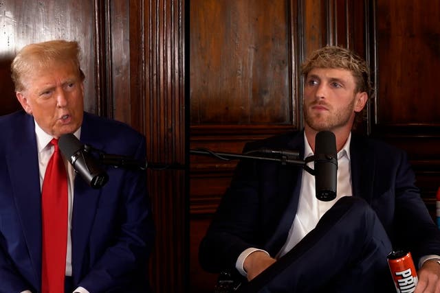 <p>Trump talks Russia, election and the border on Logan Paul’s podcast</p>