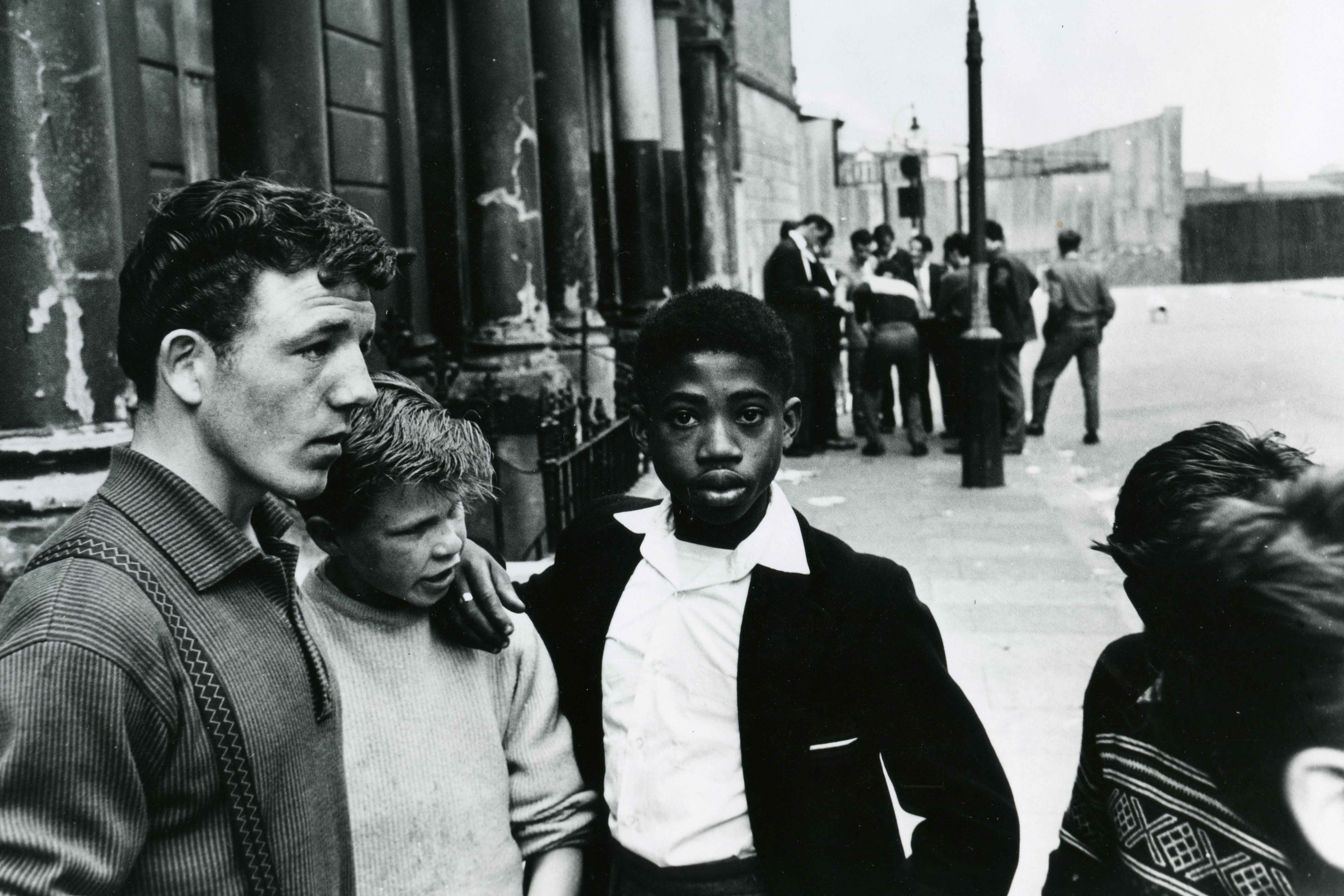 Roger Mayne, ‘Men and Boys in Southam Street’, 1959