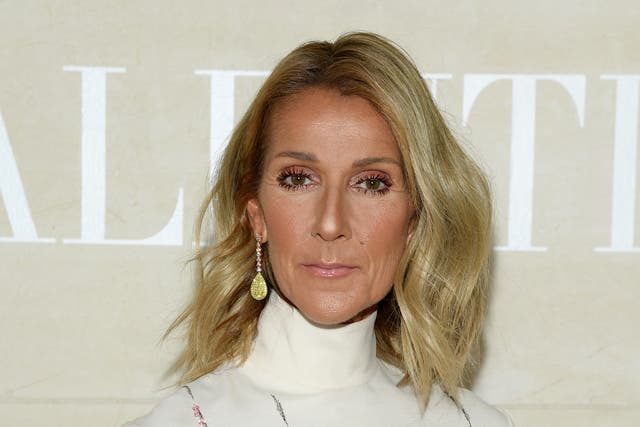 <p>Celine Dion attends the Paris Fashion Week in 2019</p>