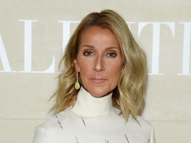 <p>Celine Dion attends the Paris Fashion Week in 2019</p>