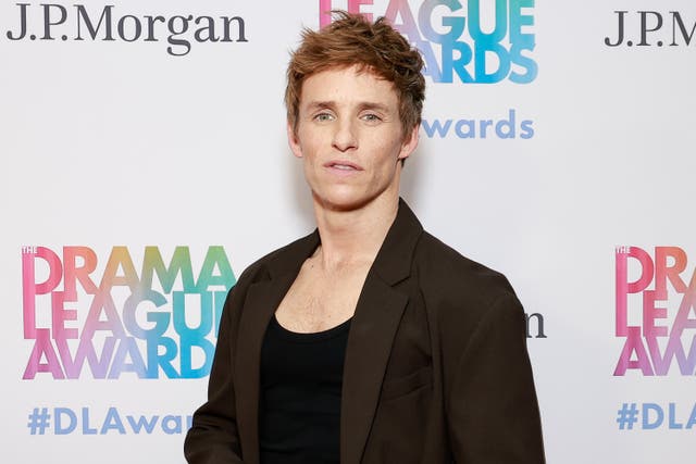 <p>Eddie Redmayne attends the 90th annual Drama League Awards at The Ziegfeld Ballroom in New York on 17 May 2024</p>