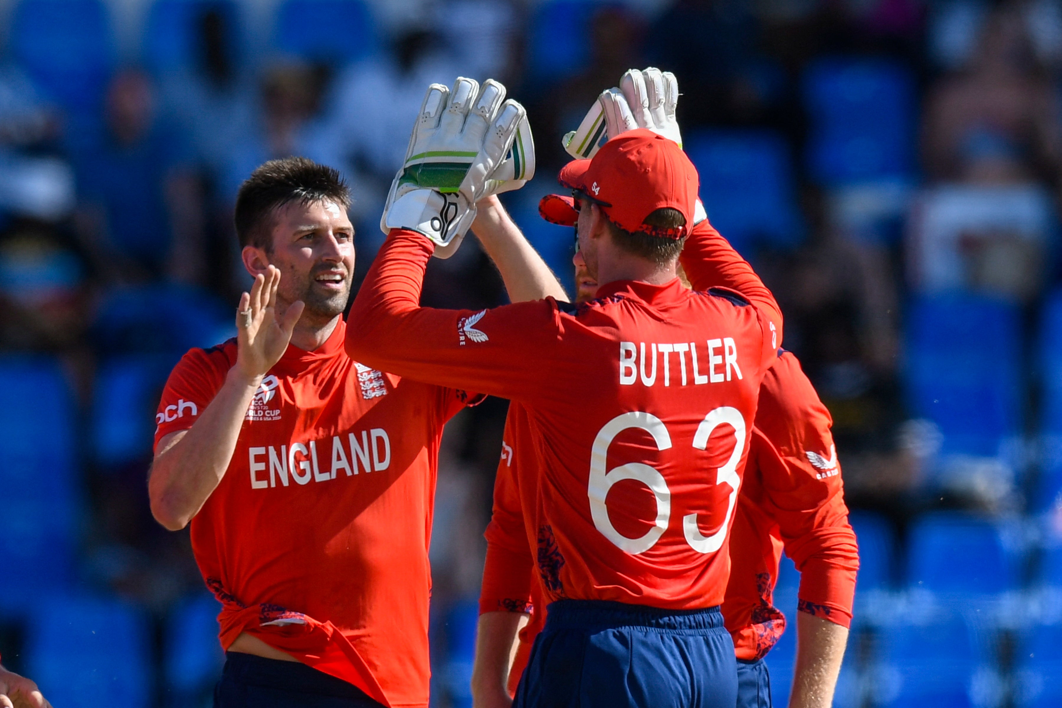 Mark Wood helped England tear through the Oman batting line-up