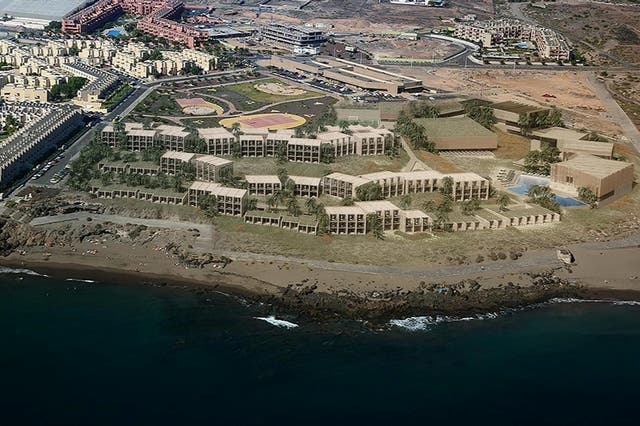 <p>Beaches in Santa Cruz de Tenerife were given a ‘black flag’ status for pollution </p>