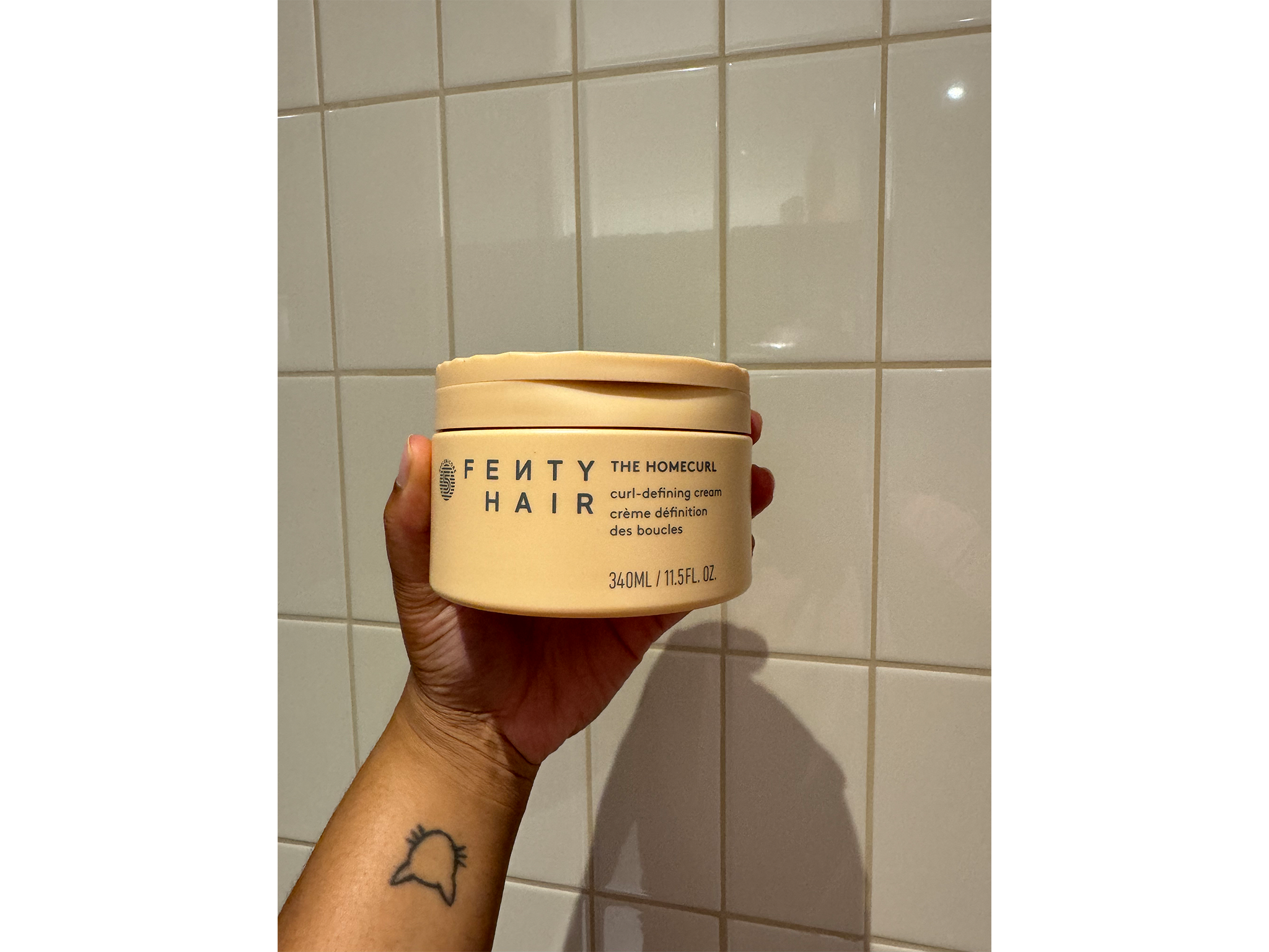 Fenty Hair indybest review Fenty Hair the homecurl curl-defining cream.