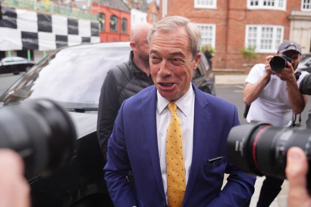 <p>Reform UK leader Nigel Farage, whose party would need a 30 per cent vote share to be in with a chance of winning more seats than the Tories</p>