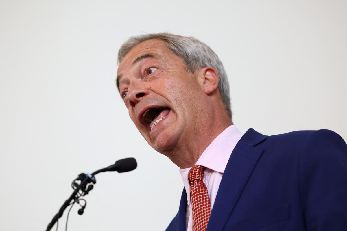 General election 2024 live: Nigel Farage blames Sunak for Rwanda flights as Reforms overtake Tories in poll
