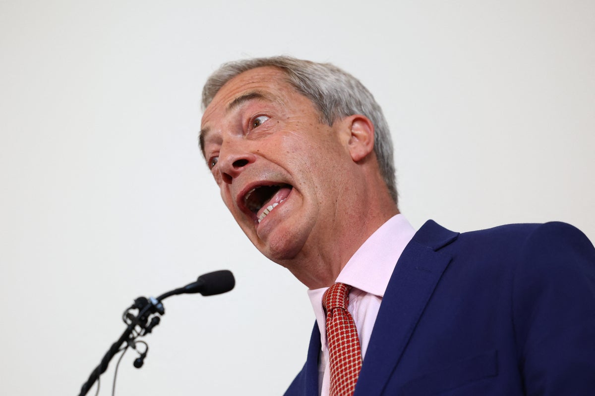 General election 2024 live: Nigel Farage accuses Sunak over Rwanda flights as Reform overtake Tories in poll
