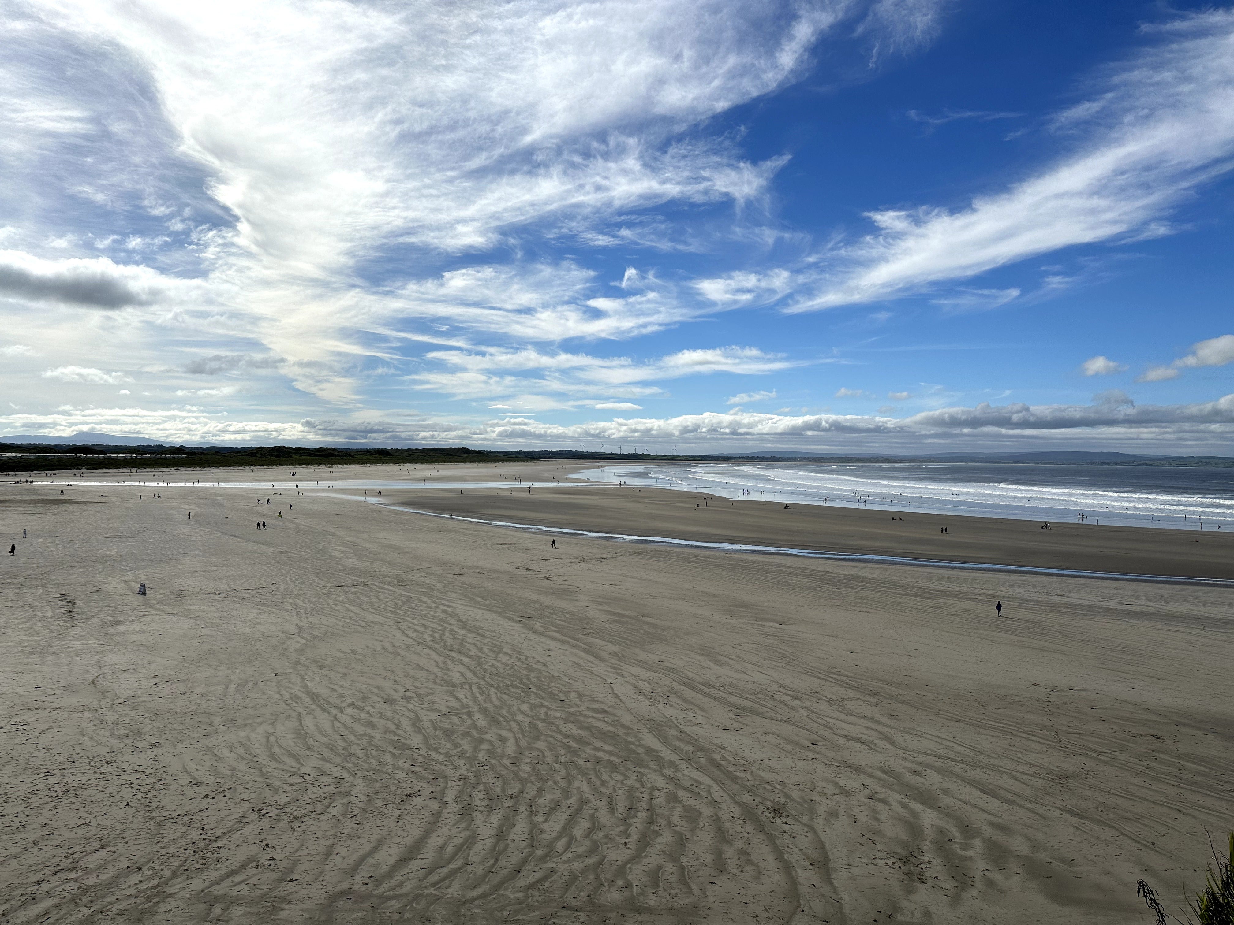 Seaside gem: Enniscrone beach shines