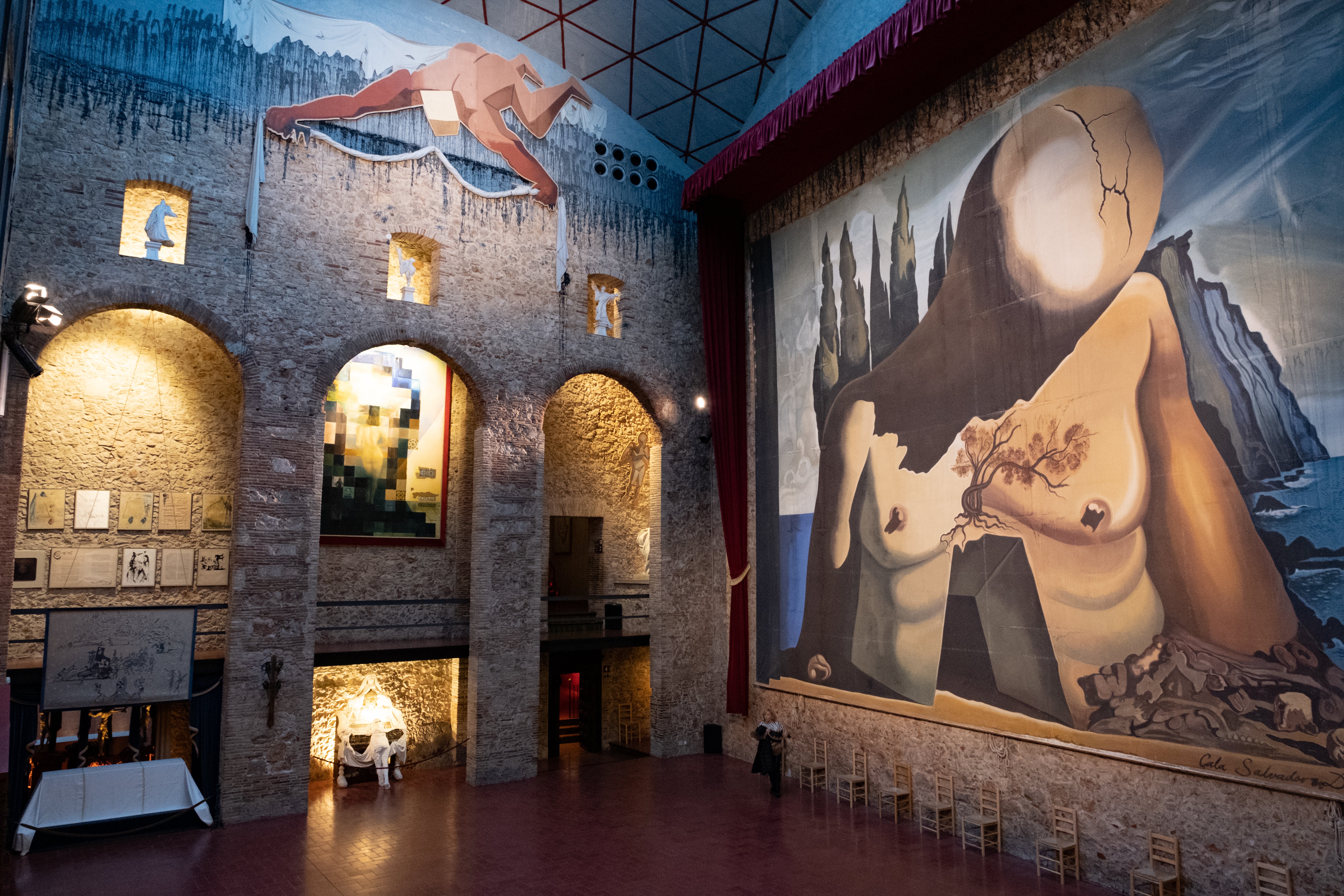 Those passing through Figueres can find a wonderful testament to Dali’s unique art in the city’s Theatre Museum