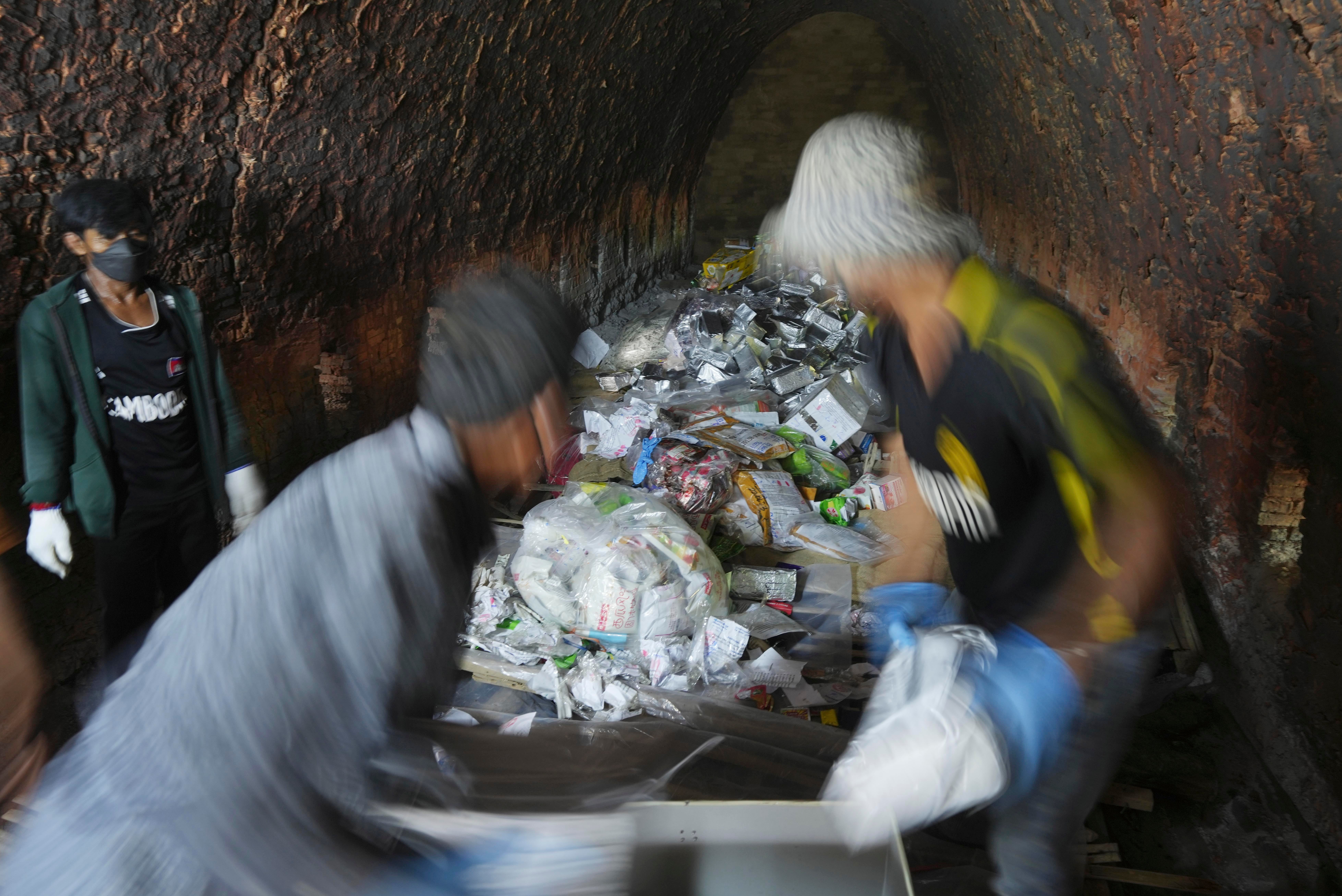 APTOPIX Cambodia Anti Drug Day