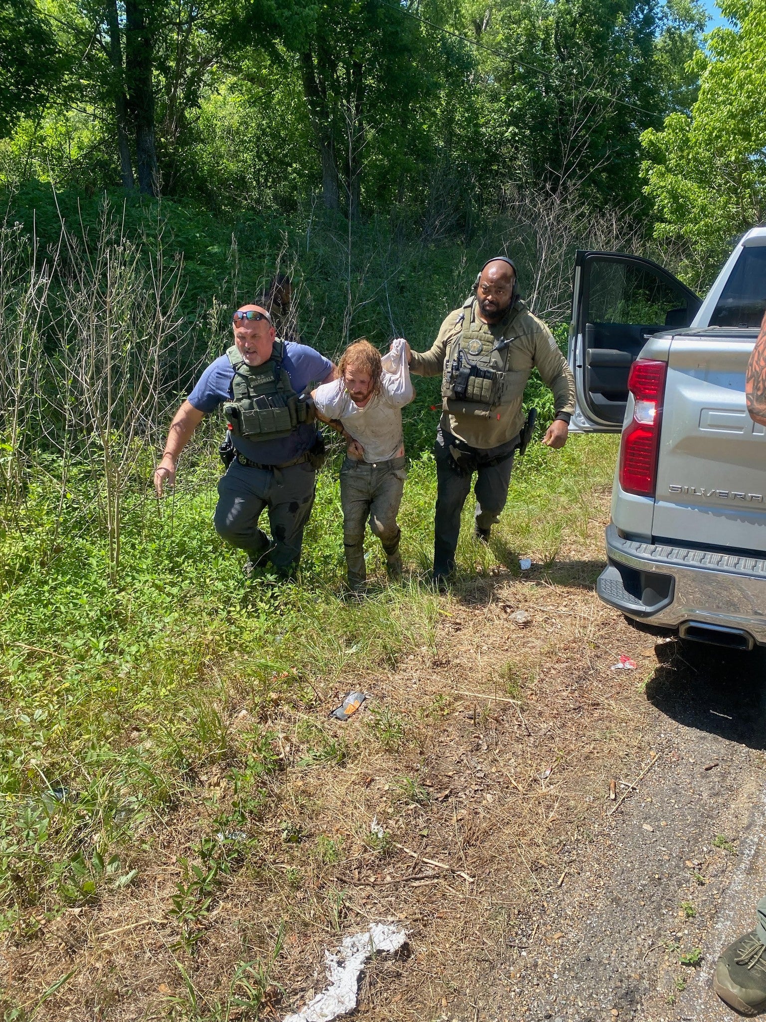 Daniel Callihan, 36, of Louisiana, who had dated Brunett, was captured in Jackson, Mississippi