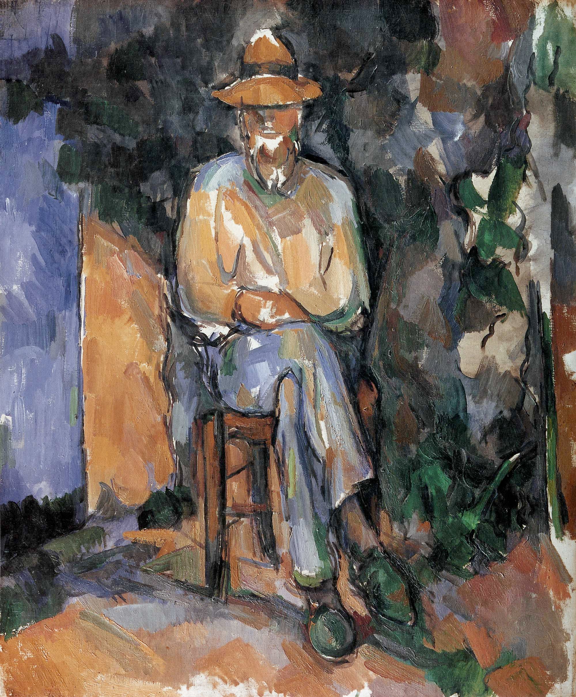 Cezanne’s ‘The Gardener Vallier’, painted circa 1906