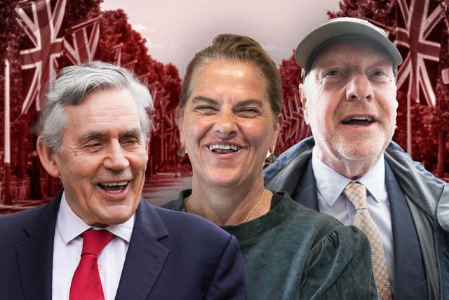 <p>Former prime minister Gordon Brown, artist Tracey Emin and Post Office campaigner Alan Bates are among the famous faces recognised for their outstanding contribution to society in the King’s birthday honours list</p>