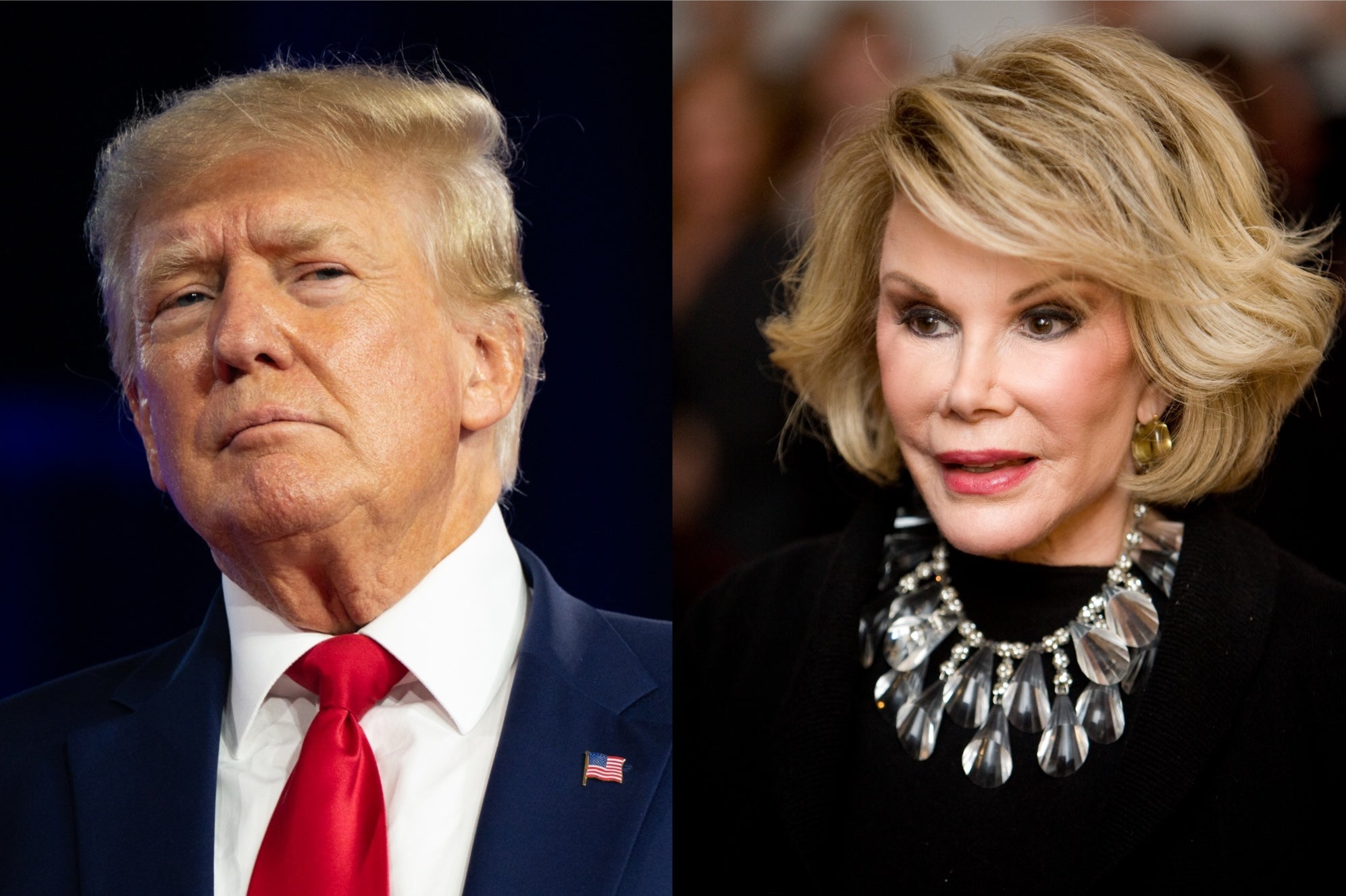 Donald Trump e Joan Rivers